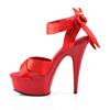 Pleaser - DELIGHT668 Plateau Fersen - Rot Product image
